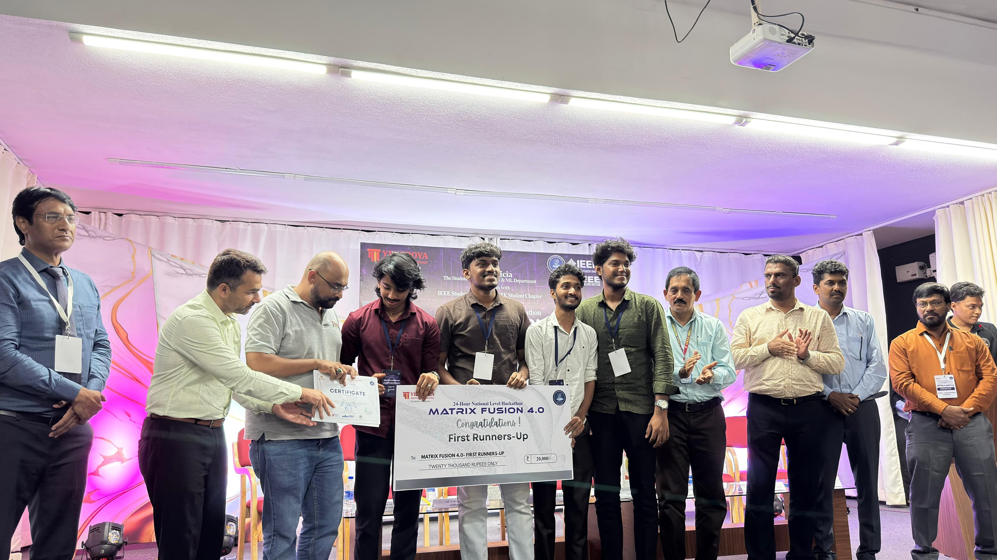 Matrix Fusion 4.0 Hackathon moment 1